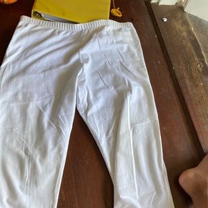 White leggings